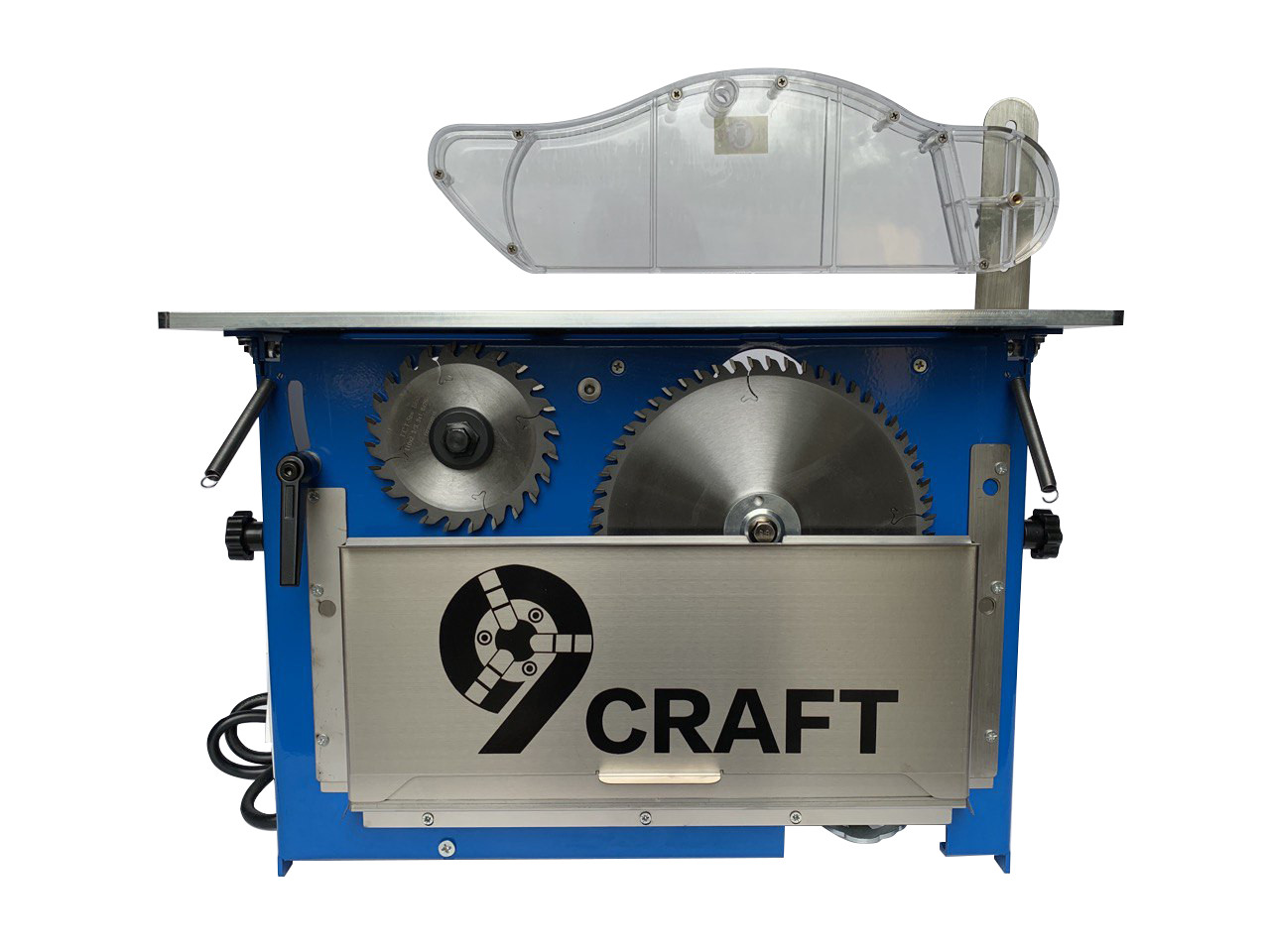 Дисковая пила 9Craft 205 c подрезным диском. Циркулярная пила. Мотор ...