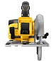 Пила дисковая аккумуляторная бесщёточная DeWALT DCS572NT