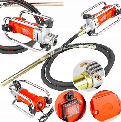 Вибратор для бетона LEX LXCV23-4M