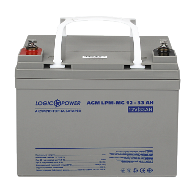 Аккумулятор мультигелевый logic power LPM-MG 12V - 33 Ah