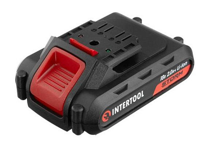 Аккумулятор Li-Ion INTERTOOL WT-0312 (18В, 2,0 Ач)