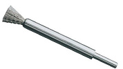 Щетка концевая Lessmann 458361, D12х20х120 мм, хвостовик 6 мм, нержавеющий гофрированный провод 0,3 мм, 20000