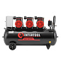 Компрессор безмасляный INTERTOOL PT-0041 (100 л, 3х1.5 кВт, 220 В, 8 атм, 750 л/мин)