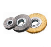 Щетка цилиндрическая Lessmann 150х25х50 мм стальная проволока