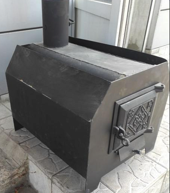 Буржуйка, дровяная печь по типу Булерьян - Вектор 8 СТАЛЬ