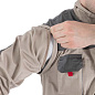 Куртка рабочая 2 в 1, 100 % хлопок, плотность 180 г/м2, S INTERTOOL SP-3031