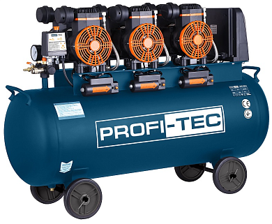 Компрессор безмасляный PROFI-TEC OFC-100.6 (100 л, 4.5 кВт, 715 л/мин)