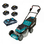 Газонокосилка аккумуляторная Makita DLM530PT4