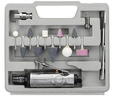 Пневматическая шлифовально-сверлильная машина REDATS + Набор абразивов