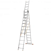 Лестница алюминиевая 3-х секционная LADDER PRO (3х8 ступеней) (160-9005)