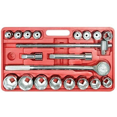 Набор головок и комплектующих INTERTOOL HT-2221 21ед