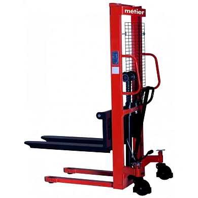 Штабелер гидравлический Metier 1000кг, 1.6м желтый