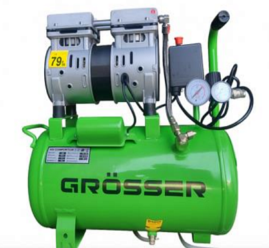 Компрессор безмасляный Grosser GOC 24L