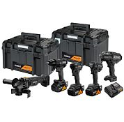 Набор инструментов аккумуляторных бесщеточных DeWALT DCK5222MP3T