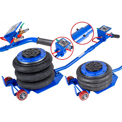 Домкрат пневматический профессиональный AL-FA LXPP 3.5 t v