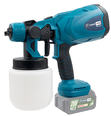 Аккумуляторный краскопульт PROFI-TEC PT800BL HomeLine 