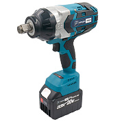 Аккумуляторный гайковерт PROFI-TEC DTW1001BL POWERLine (2 х 6.0 Aч, зарядное устройство)