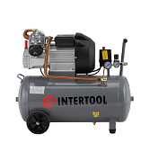 Компрессор поршневой 2-х цилиндровый INTERTOOL PT-0007