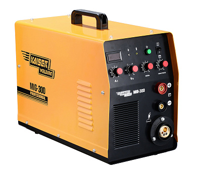 СВАРОЧНЫЙ ПОЛУАВТОМАТ - MIG-300 2в1(ИНВЕРТОРНЫЙ) (KAISER)
