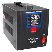 Стабилизатор напряжения 0,5кВА DOMO-II-TLD-500VA LED