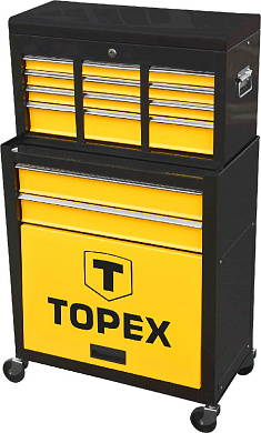 Шкаф Topex 79R500 инструментальный, 2 выдвижных ящика, полка