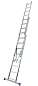 Алюминиевая трехсекционная лестница VIRASTAR TRIOMAX VTL038 (3x8 ступеней)