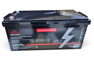 Батарея аккумуляторная Vitals ALFP24100abd