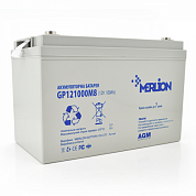 Акумуляторна батарея MERLION AGM GP121000M8, 12V 100Ah (225x330x170) White