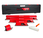 Набор шпателей для механического нанесения NOVQO FINISH PRO 4 (12 предметов + кейс) (NQ04-Pro)