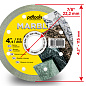 Круг алмазный отрезной PDTools MARBLE 1A1R 115 для ручного инструмента