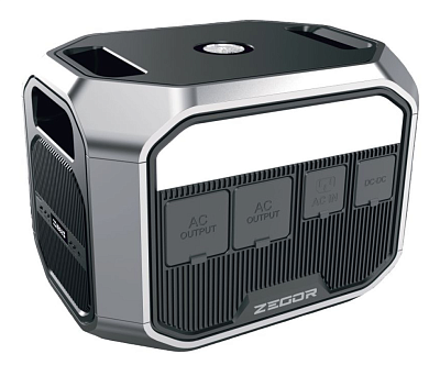 Зарядная станция Zegor YC1200 (1200 Вт, 1310Вт/ч, BYD LiFePO4, bluetooth) 