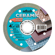 Круг алмазный отрезной PDTools 1A1R 115 RELIEF ULTRA для ручного инструмента