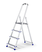  Стремянка алюминиевая STARK SALW 404 HOME (526140101)