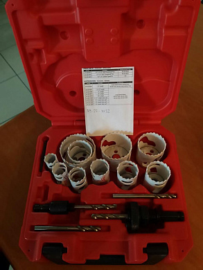 Milwaukee Набор биметаллических коронок, 14 шт