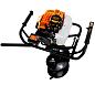 Мотобур бензиновый GTM AG52H-D (1,46 кВт, без шнека)
