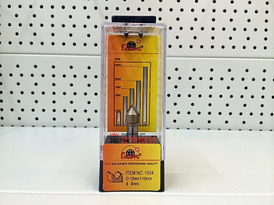 Фреза ГЛОБУС 1004 D32 пазовая V-образная