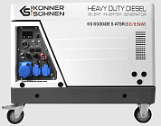 Дизельный инверторный генератор Könner & Söhnen KS 6500iDE S ATSR
