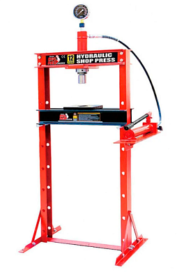 Пресс гидравлический с манометром GTM TY12002 (12т)