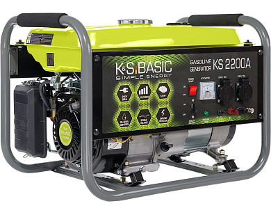 Бензиновый генератор Konner&Sohnen BASIC KSB 2200A (2 кВт)