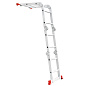 Лестница многоцелевая алюминиевая FLORA (5031314) (4×3)