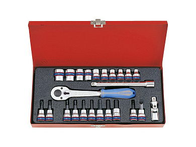 Набор головок 3/8" 6-гр 24 ед.