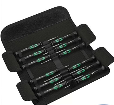 Набор отверток прецизионных Wera Kraftform Micro 12 Universal 1 (12 шт.) (24070)