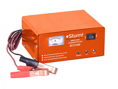 Зарядное устройство (6/12В, 20-70 Ач) Sturm BC12108V
