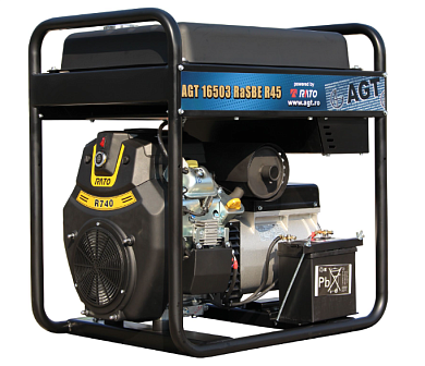 фото Бензиновый генератор AGT 16503 RaSBE R45 Бензиновый генератор AGT 16503 RaSBE R45