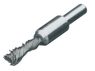 Щетка концевая Lessmann 10х25 мм высокопрочная стальная проволока