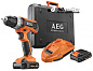 Аккумуляторная дрель-шуруповерт AEG Trade BS12G3 LI-152C