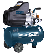 Компрессор масляный PROFI-TEC OC-24 (24 л, 1,5 кВт, 195 л/мин)