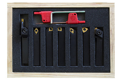 Набор резцовых пластин 8х8 мм 7 шт.(ВD-7) JET