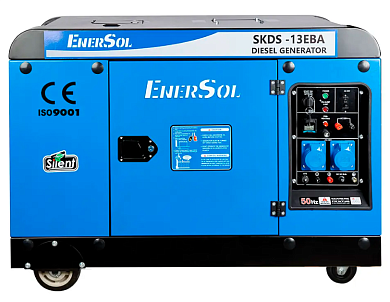 фото Генератор дизельный EnerSol SKDS-13EBA Генератор дизельный EnerSol SKDS-13EBA