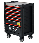 Шкафчик сервисный на 7 ящиков с замком YATO YT-09034